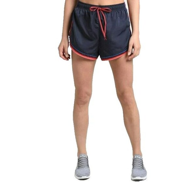 Patagonia Women’s Running Shorts M – Blue & Red, Pre-Owned - Picture 1 of 8